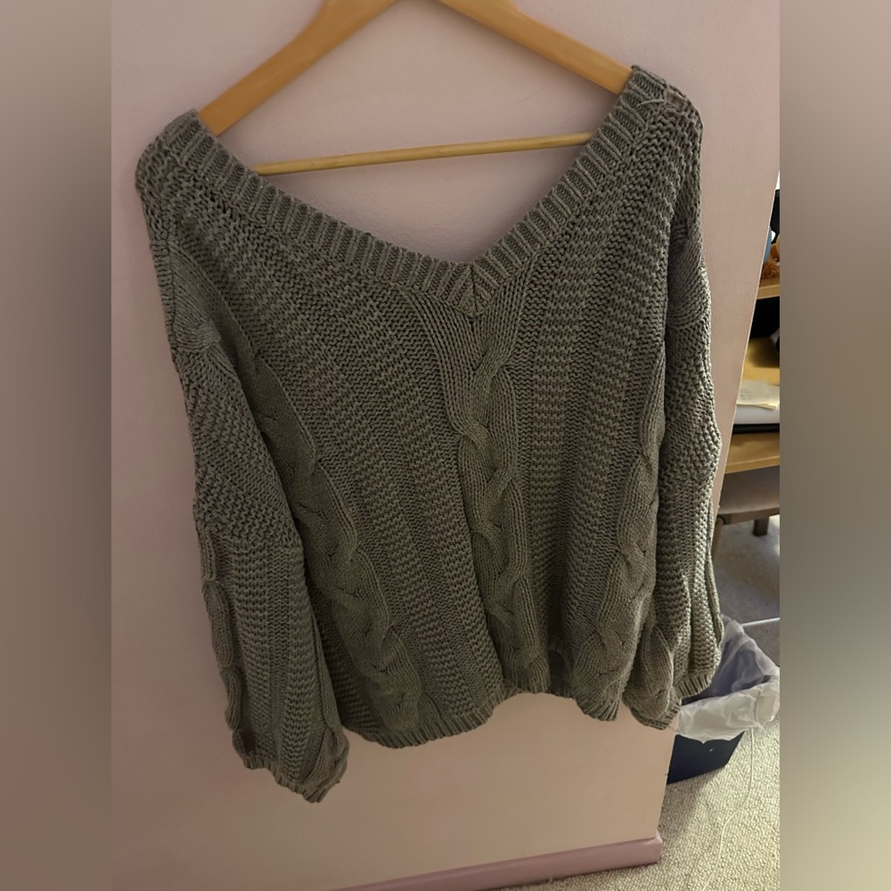 Nordstrom Oversized Knit Sweater View 4